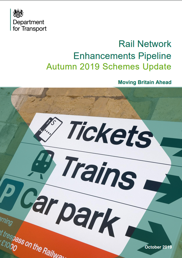  Rail Network Enhancements Pipeline update still awaited